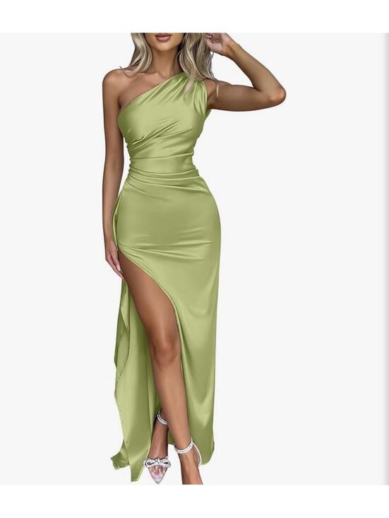 Dresses & Skirts - Viral OYS One Shoulder Formal Maxi Dress